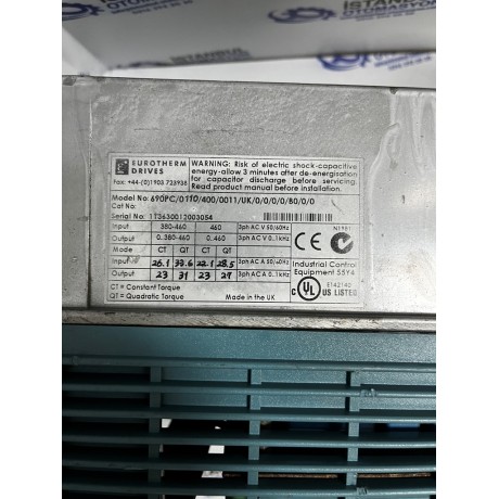 EUROTHERM 690PC-0110-400-0011-UK-0-0-0-0-B0-0-0